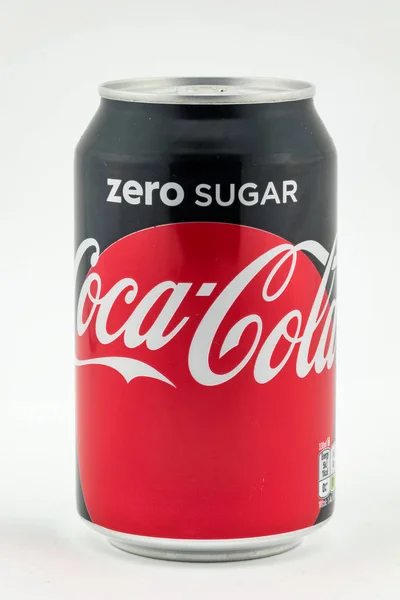 Coke Zero Кан — стокове фото