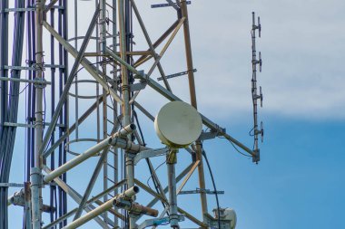 Mobil telekomünikasyon için kullanılan radyo röle bağlantısının kablosuz iletişim anteniName