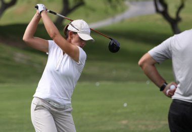 Karine icher Ana ilham golf turnuvasında 2015