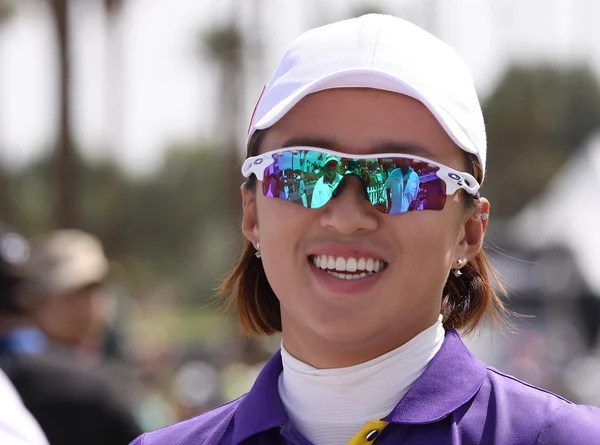 Meena Lee at the ANA inspiration golf tournament 2015 — Stockfoto
