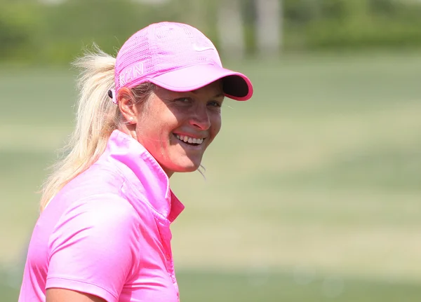 Suzanne Pettersen Ana ilham golf turnuvasında 2015 — Stok fotoğraf