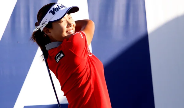 Inhee lee, Ana inspiráció golf versenyen 2015 — Stock Fotó