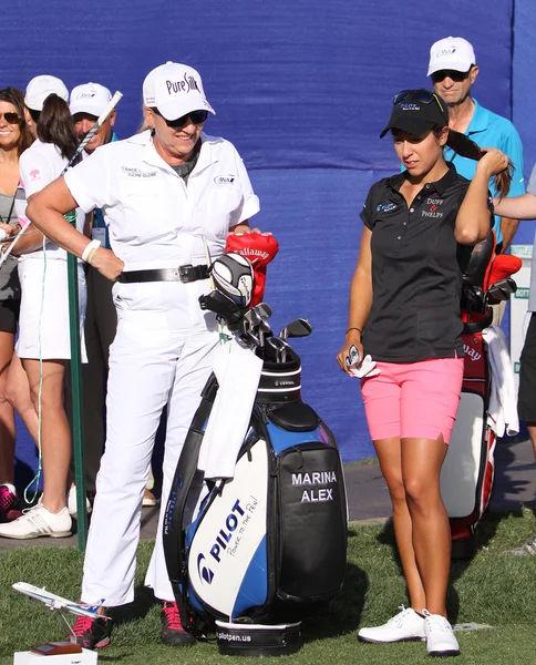 Marina Alex på Ana inspiration golftävling 2015 — Stockfoto