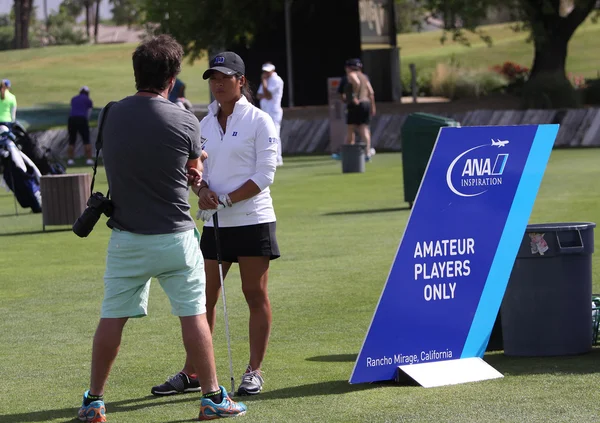 Celine Boutier no torneio de golfe de inspiração ANA 2015 — Fotografia de Stock