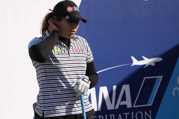 アナのインスピレーション ゴルフ大会 2015 Ariya Jutanugarn — ストック写真