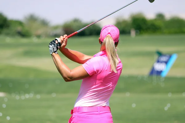 Suzanne Pettersen Ana inspiráció golf versenyen 2015 — Stock Fotó