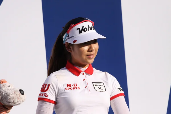 Mi Hyang Lee på Ana inspiration golftävling 2015 — Stockfoto