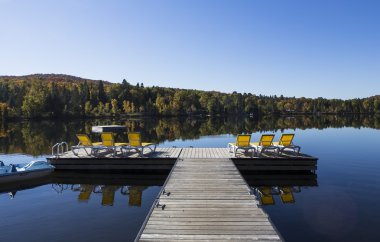 Lac-Superieur, Mont-tremblant, Quebec, Kanada