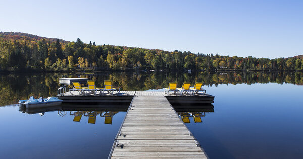 Lac-Superieur, Mont-tremblant, Quebec, Canada