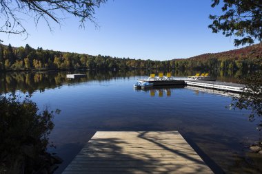 Lac-Superieur, Mont-tremblant, Quebec, Kanada
