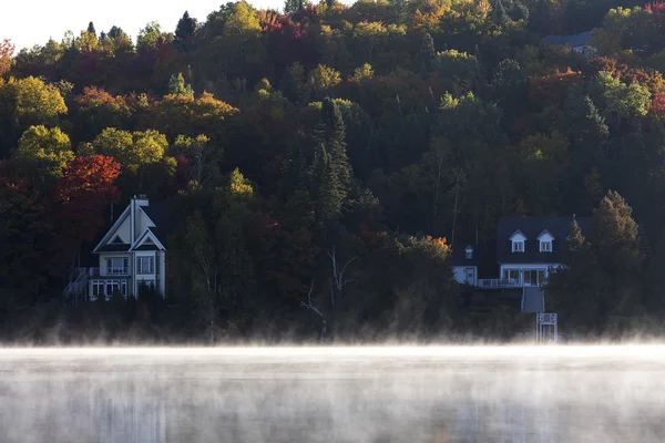 Lac-Superieur, Mont-tremblant, Quebec, Kanada — Zdjęcie stockowe