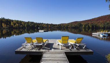 Lac-Superieur, Mont-tremblant, Quebec, Kanada