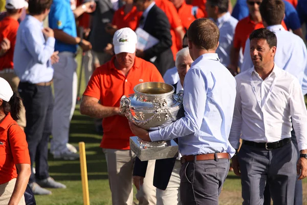 Volontärer på golf Franska öppna 2015 — Stockfoto