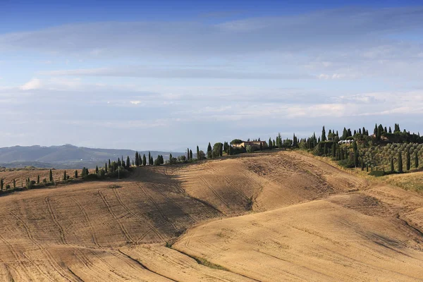 Creta Senesi, Siena, Toscana, itália — Fotografia de Stock