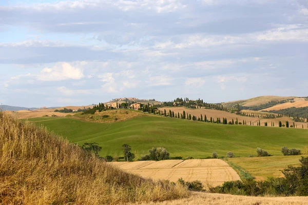 Crete Senesi, siena, Toscana, Italien — Stockfoto