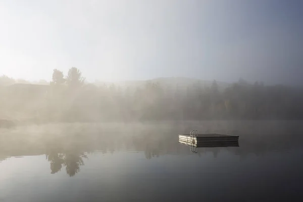 Lac-Superieur, Mont-tremblant, Quebec, Kanada — Stockfoto