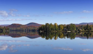 Lac-Superieur, Mont-tremblant, Quebec, Kanada