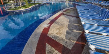 Cancun, Riviera Maya, Meksika için Yüzme Havuzu