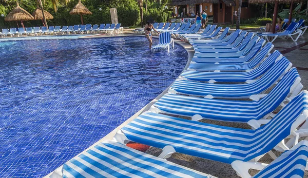 Piscina em Coahuila, México — Fotografia de Stock