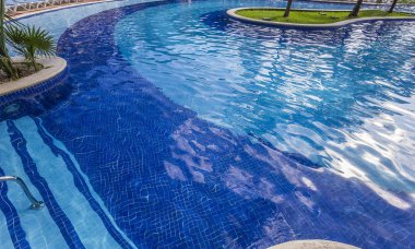 Cancun, Riviera Maya, Meksika için Yüzme Havuzu