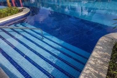 Cancun, Riviera Maya, Meksika için Yüzme Havuzu