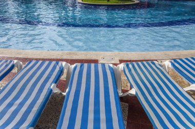 Cancun, Riviera Maya, Meksika için Yüzme Havuzu