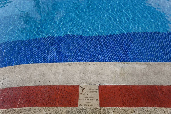 Piscina em Coahuila, México — Fotografia de Stock