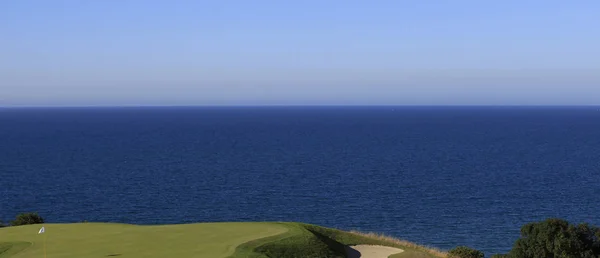 Pleneuf Val Andre Campo de golf, Bretagne, Francia —  Fotos de Stock