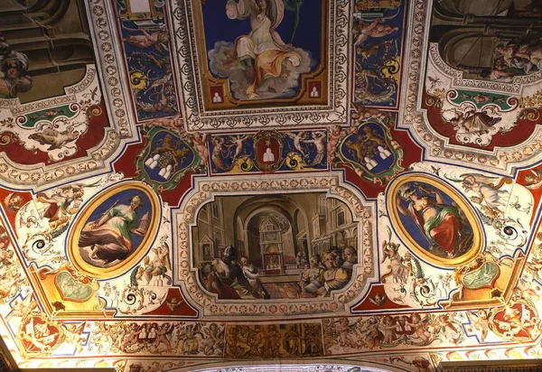 Ватиканская библиотека, Ватиканский музей, Ватикан — стоковое фото