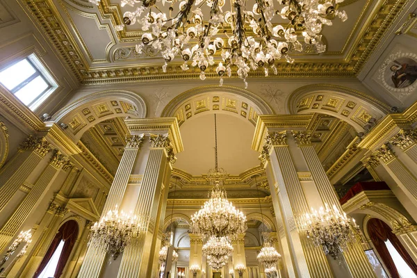 Interiores del Palacio Real, Bruselas, Bélgica — Foto de Stock