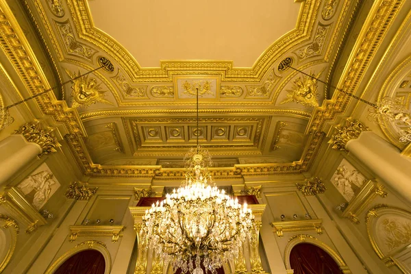 Interiéry z královského paláce, Brusel, Belgie — Stock fotografie