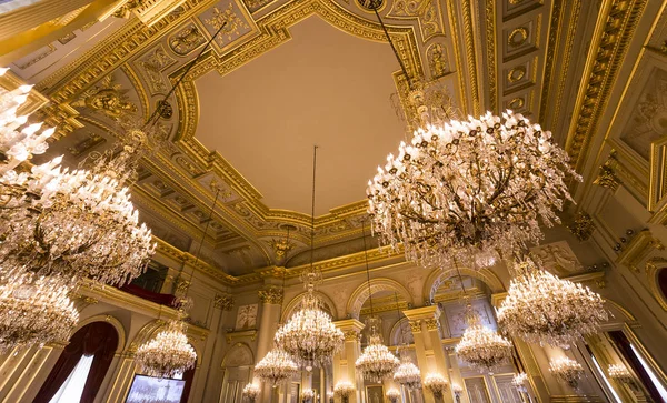 Interiores del Palacio Real, Bruselas, Bélgica — Foto de Stock