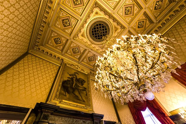 Интерьеры Royal Palace, Брюссель, Бельгия — стоковое фото