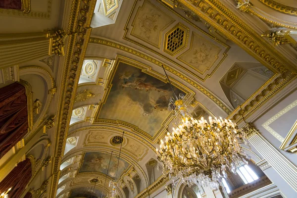 Wnętrza hotelu Royal Palace, Bruksela, Belgia — Zdjęcie stockowe