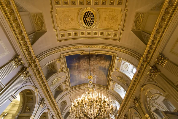 Wnętrza hotelu Royal Palace, Bruksela, Belgia — Zdjęcie stockowe