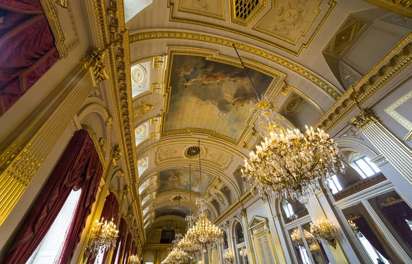 Interiores del Palacio Real, Bruselas, Bélgica — Foto de Stock