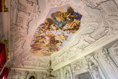 iç mekanlar ve ayrıntılarını Pisa charterhouse, Pisa, İtalya