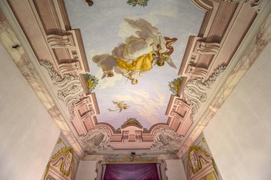 iç mekanlar ve ayrıntılarını Pisa charterhouse, Pisa, İtalya