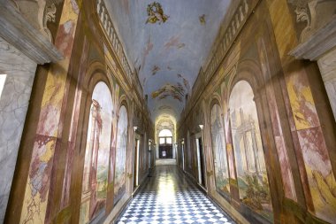 iç mekanlar ve ayrıntılarını Pisa charterhouse, Pisa, İtalya