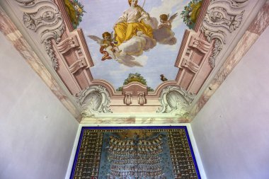 iç mekanlar ve ayrıntılarını Pisa charterhouse, Pisa, İtalya