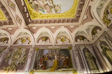 iç mekanlar ve ayrıntılarını Pisa charterhouse, Pisa, İtalya