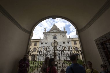 iç mekanlar ve ayrıntılarını Pisa charterhouse, Pisa, İtalya