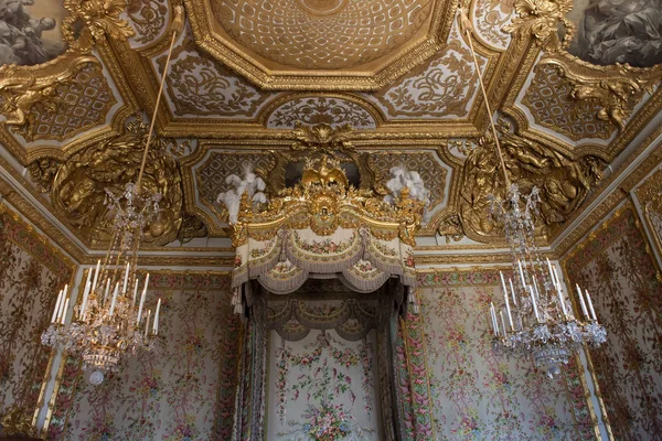 Interiéry a podrobnosti o Chateau de Versailles, Francie — Stock fotografie