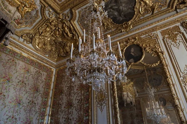 Интерьеры и детали замка Версаль, Франция — стоковое фото