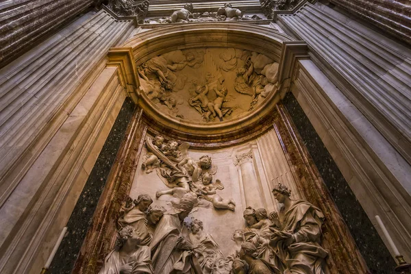 Agone 교회, 로마, 이탈리아에서에서 산 Agnese — 스톡 사진