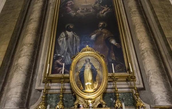 Sant Ignazio kyrka, Rom, Italien — Stockfoto