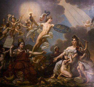 Sully kanat, Louvre, Paris, Fransa