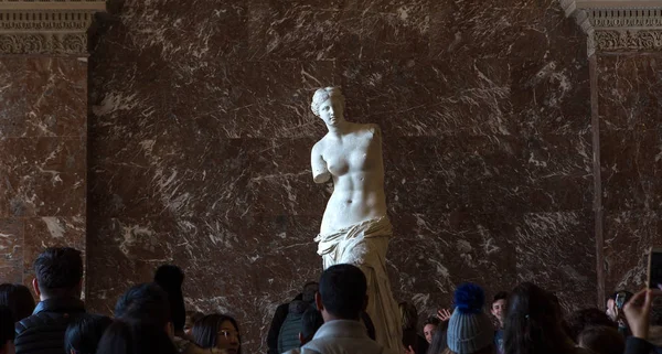 Venus van Milo, het Louvre, Paris, Frankrijk — Stockfoto