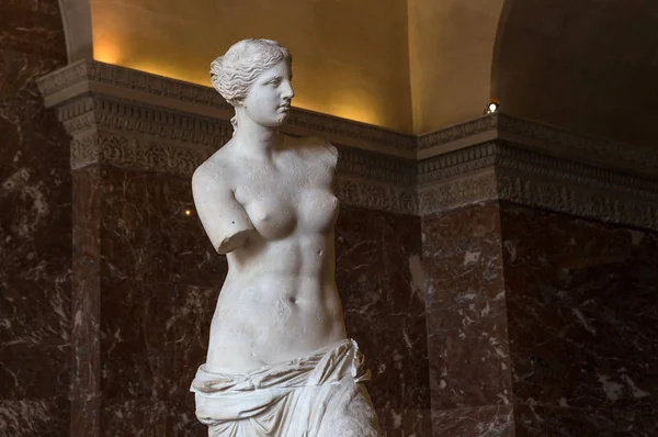 Vênus de Milo, Louvre, Paris, França — Fotografia de Stock