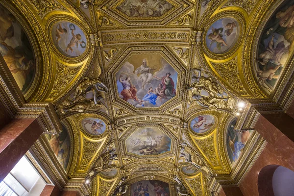 Anne of Austria apartments, The Louvre, Paris, France — Stock Photo, Image